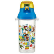 (低至75折) (日本製) Skater Disney 直飲式透明水樽 水壺 連背帶 480ml - Toy Story 反斗奇兵