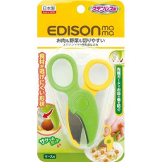 日本製 Edison Mama 嬰幼兒 食物膠剪刀 連盒