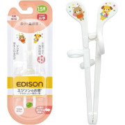 Edison Mama 兒童 訓練 學習筷子右手用 (白色) 寶寶 嬰兒 (適合18個月以上) 日本直送