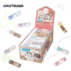 (激安低至$7) 日本製 Kutsuwa Stad 學校專用擦膠 小動物 (顏色隨機) (日本直送) KZ