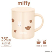 (低至65折) Thermos 膳魔師 x Miffy 真空保溫杯 保冷保暖 350ml JDG-351B (日本直送)