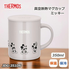 (低至65折) Thermos 膳魔師 x Disney Mickey Minnie 真空保溫杯 保冷保暖 350ml JDG-351DS (日本直送)