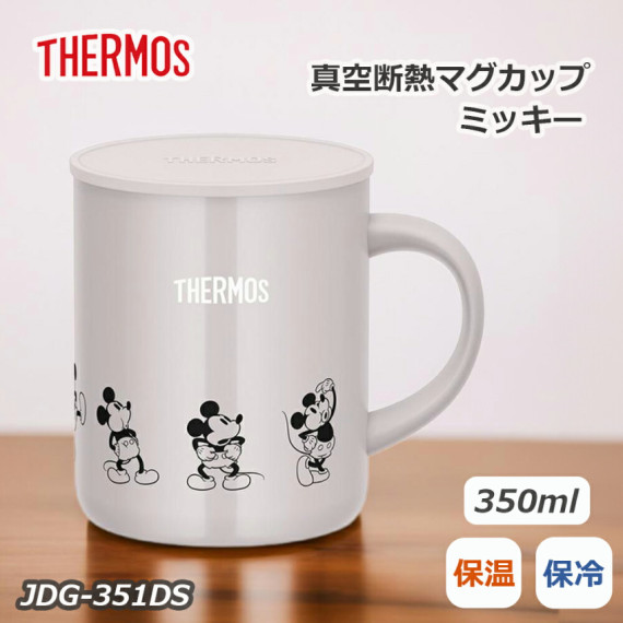 (低至65折) Thermos 膳魔師 x Disney Mickey Minnie 真空保溫杯 保冷保暖 350ml JDG-351DS (日本直送)