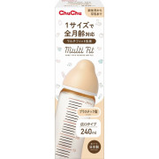 (低至$89) 日本製 Chu Chu 寬口 闊身樽 PPSU製奶樽 240ml (8oz) U