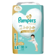 (低至$115) PM 58片裝 Pampers Ichiban 中碼學習褲 6-12kg (日版新裝) 增量裝 褲仔 拉拉褲 U